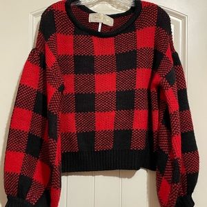 Jen’s pirate booty knit sweater